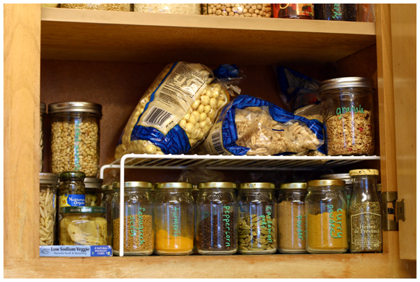 Organized Pantry